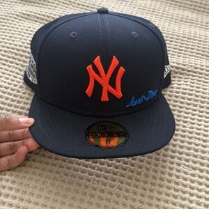 New Era Navy Fitted- Just Don